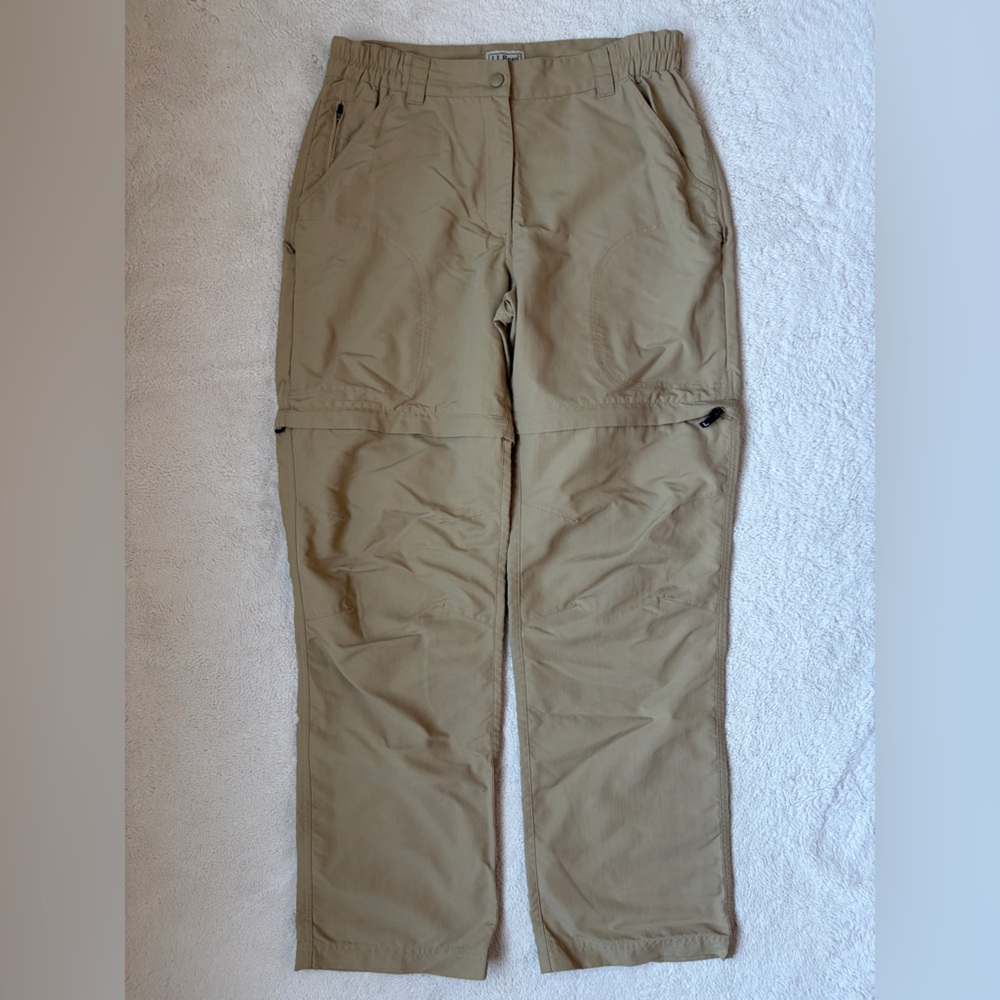 L.L. Bean Convertible Outdoor Pants - Khaki